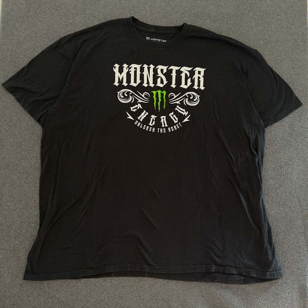 Modern Monster Energy Unleash The Beast Graphic T-Shirt Black XXXL